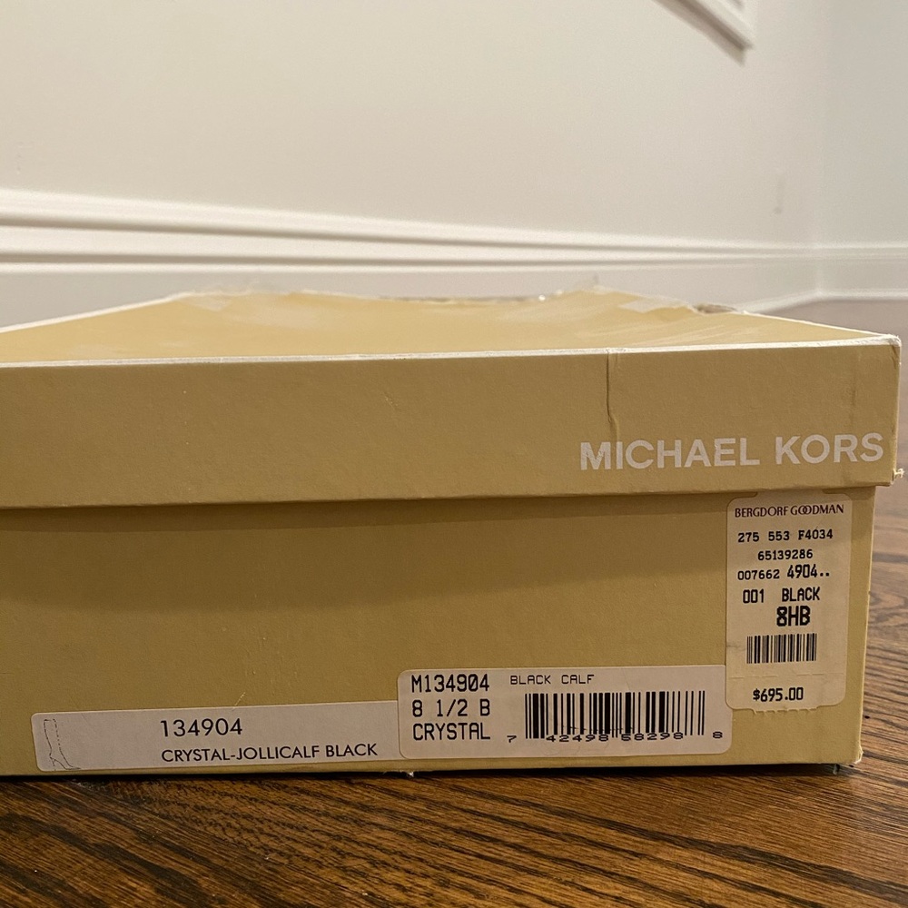 Michael Kors Crystal-Jollicalf Black Boots - Picture 5 of 7